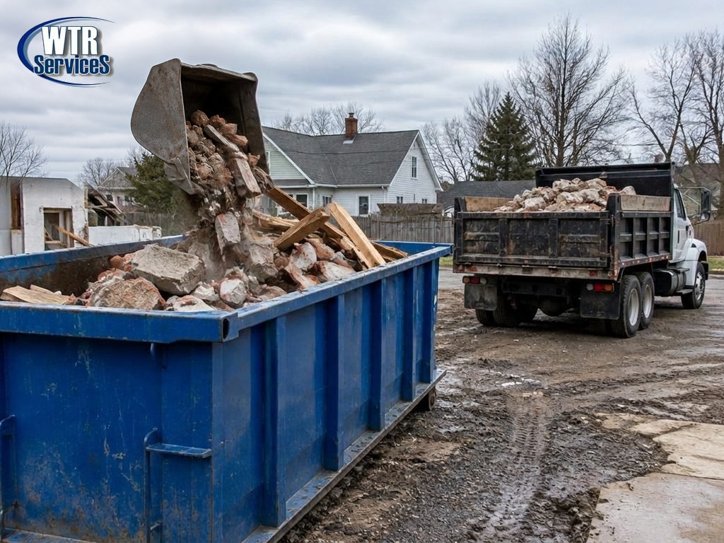 Heavy Debris Disposal: When You Need a Dumpster vs. Professional Hauling