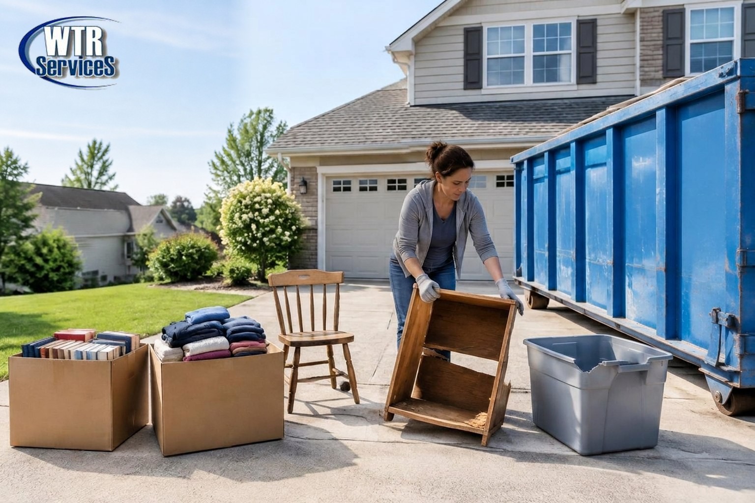 Dumpster Rental for Moving: What to Throw Away Before You Move